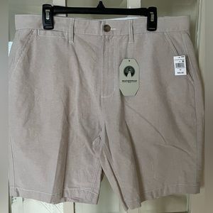 Weatherproof Men’s Cotton Oxford Shorts - 36W - 9” Inseam